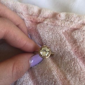 Henri Bendel rose gold ring